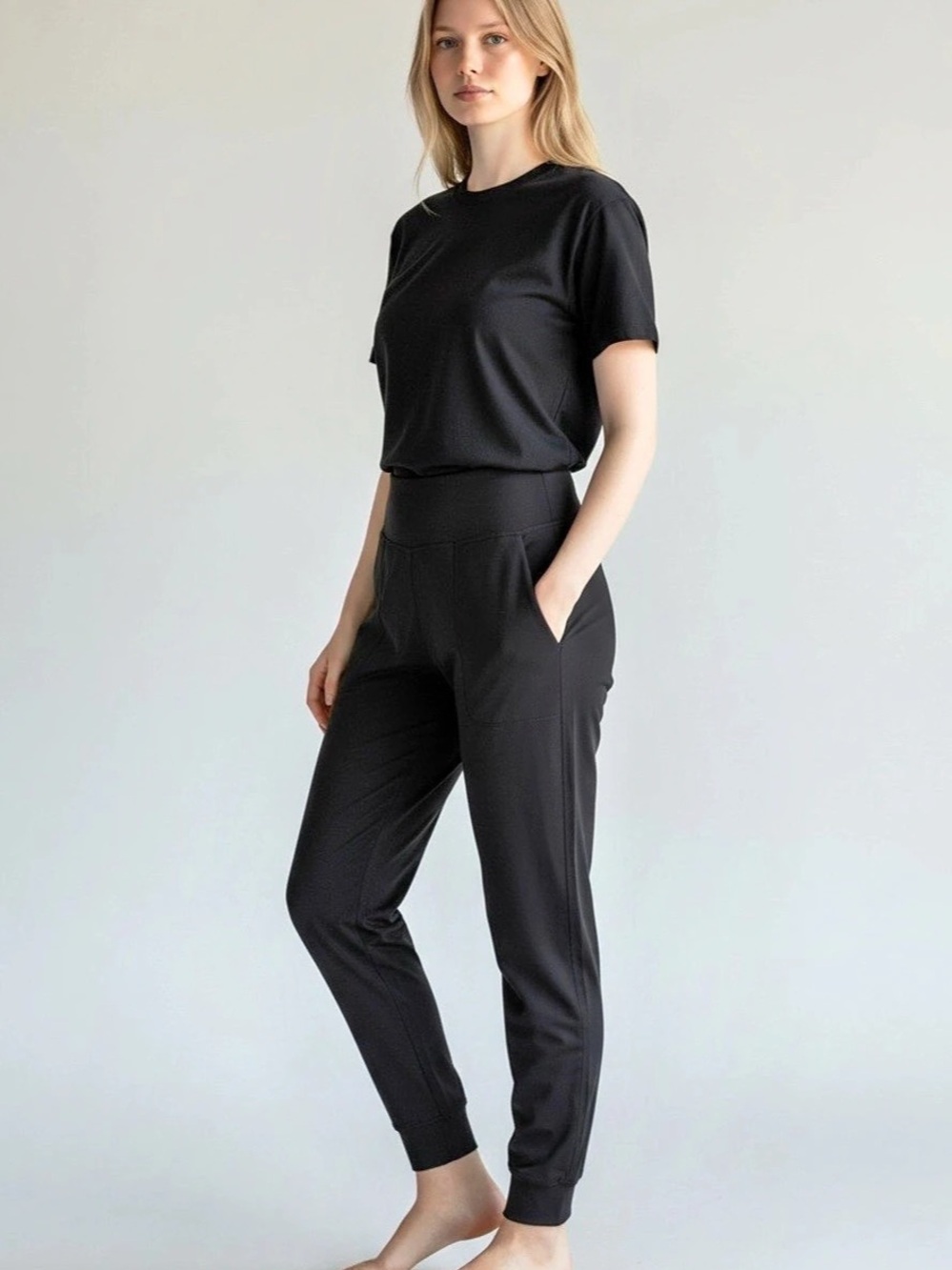 Hey nuts Black Leggings medium